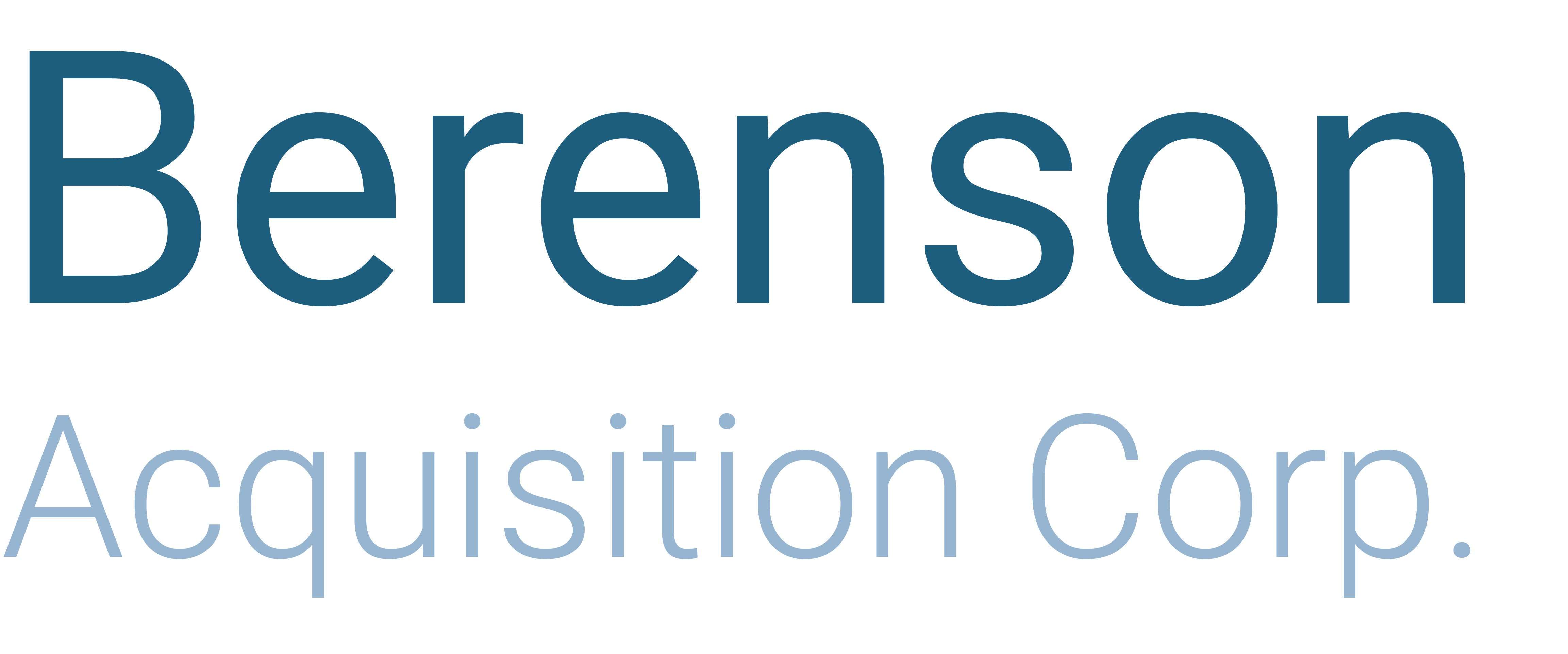 Logo BERENSON ACQUISITION CORP I