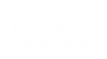 Logo Oak Woods Acquisition Corporation