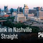 Pinnacle is the No. 1 Bank in the Nashville MSA by Deposits for the Seventh Consecutive Year, Holds No. 2 in Tennessee, Grows Deposits in 21 of 27 MSAs