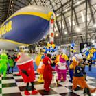 GOODYEAR BLIMP HOSTS THE PARTY OF THE CENTURY