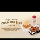 POPEYES® AND TEQUILA DON JULIO LAUNCH "THE CHAMPIONSHIP LINEUP" - A LIMITED EDITION MENU FOR FOOTBALL'S BIG GAME