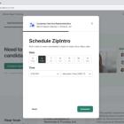 ZipRecruiter's new tool will quickly match and schedule an intro call with potential candidates