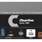 ClearOne Launches Versa® 120D: Seamless Dante® Audio and USB-C Docking for Hybrid Meeting Spaces