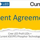 Cree LED and Current Lighting Enter into License Agreement