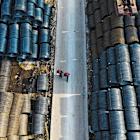 Trump Says Tariffs Politically Risky, But He’s Not Rushing Deals