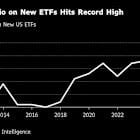 Newly Minted ETFs Buck Vanguard Effect as Fees Hit Record High