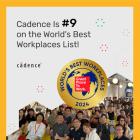 Fortune and Great Place To Work® Name Cadence One of the World’s Best Workplaces™ in 2024, Ranking No. 9