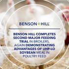 Benson Hill Completes Second Major Feeding Trial in Broilers, Again Demonstrating Advantages of UHP-LO Soybean Meal in Poultry Feed