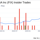 Comfort Systems USA Inc (FIX) President/Chief Executive Officer Brian Lane Sells 16,000 Shares