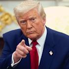 Dow Jones Tumbles 300 Points On Trump Tariff Comments; Apple Sells Off