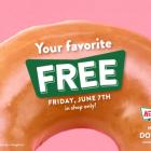 KRISPY KREME® Sweetens National Doughnut Day this Friday, June 7 with ‘Your Favorite Free’ and $2 Original Glazed Dozen BOGO