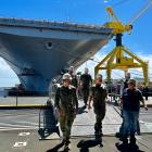 HII Hosts USMC Officers at Ingalls Shipbuilding