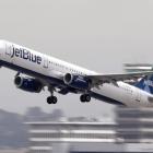 A California couple is suing JetBlue for $1 million, alleging a block of ice the size of a watermelon fell from a plane and crashed into their bedroom