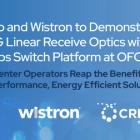 Credo and Wistron to Demonstrate 800G Linear Receive Optics with 51.2Tbs Switch Platform at OFC 2024