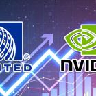 United Airlines and Nvidia bookend list of 15 soaring S&P 500 stocks in October