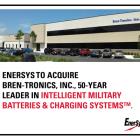 EnerSys to Acquire Bren-Tronics, Inc. to Expand Presence in Critical Defense Applications