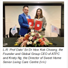 AGAPE ATP Corporation Strengthens Wellness Division via Innovative Incubation with Emerging Local SMEs