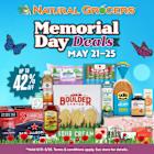 Natural Grocers® Offers Memorial Day Deals of up to 42% off, May 21-25, 2025