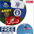 MGO Global Honors U.S. Military, Veterans and Patriotic Americans with Free Flag Promotion in Recognition of Memorial Day,  Flag Day and Independence Day Holidays