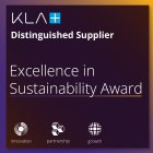 Coherent Awarded Excellence in Sustainability Award from KLA