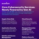 Accenture Expands Generative AI-Powered Cybersecurity Services and Capabilities to Accelerate Clients’ Resilience and Reinvention