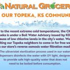 Natural Grocers® Provides Free Filtered Water to Communities Affected by Boil Water Advisory in Topeka, KS