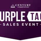 Century Communities Announces Return of Popular Purple Tag Sales Event