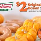 KRISPY KREME® Returns Iconic Pumpkin Spice Original Glazed® Doughnut for Three Days Only This Weekend to Celebrate Fall’s Official Arrival