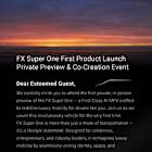 Faraday X to Host Private Preview & Co-Creation Event for FX Super One Product Launch on June 29, Commencing FX’s Product Execution and Launch Season