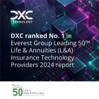 DXC Technology Ranked Top Life & Annuity Insurance Technology Provider by Everest Group