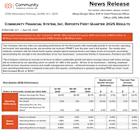 Community Financial System, Inc. Reports First Quarter 2025 Results