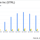 Sterling Infrastructure Inc (STRL) Announces Record Earnings for Q4 and Full Year 2023