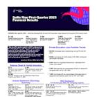 Sallie Mae Reports First-Quarter 2025 Financial Results and Reaffirms Full-Year 2025 Guidance