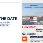 Save the Date: 4th Palm Beach CorpGov Forum Nov. 13-14