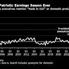 Tariffs Create Most Patriotic Earnings Season Yet as US Firms Pander to Trump