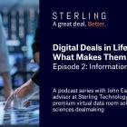 Podcast #2: Doing Digital Deals in Life Sciences | Information Governance