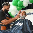 Boston Celtics World Champions Visit Gillette’s World Shaving Headquarters for a Championship Shave