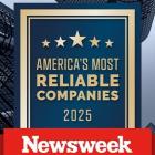 Cognizant Named Number 10 on Newsweek's List of America's Most Reliable Companies 2025