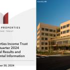 Office Properties Income Trust Announces Third Quarter 2024 Results