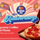 PIZZA HUT CELEBRATES 40 YEARS OF BOOK IT! ® WITH ONE MILLION FREE PERSONAL PAN PIZZAS® TO READERS OF ALL AGES