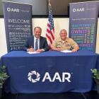 AAR and Defense Logistics Agency Land and Maritime sign Supply Chain Alliance, formalizing commitment to strengthening joint support of the warfighter