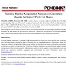 Pembina Pipeline Corporation Announces Conversion Results for Series 7 Preferred Shares