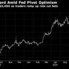 Gold Jumps to Record as Traders Ramp Up Bets on Fed Rate Pivot