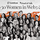 CoinDesk Top 50 Women in Web3 & AI, Powered by Proof of Talk