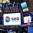 Sea Stock Soars Out Of Base On Earnings. Q1 Sales Grow 30% But Slightly Miss.