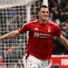 Wood hits hat-trick as flying Forest thrash Brighton 7-0