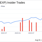 Insider Sale: President of American Gypsum, Eric Cribbs, Sells Shares of Eagle Materials Inc (EXP)