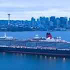 CUNARD'S NEWLY REFRESHED QUEEN ELIZABETH ARRIVES TO SEATTLE FOR THE FIRST TIME IN A SPECIAL SERIES OF VOYAGES TO ALASKA
