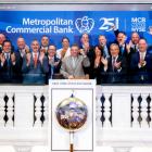 Metropolitan Commercial Bank Rings NYSE Opening Bell to Commemorate 25th Anniversary