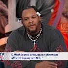 Dion Dawkins on playing with Mitch Morse 'GMFB'